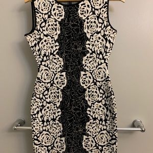 BCBGMAXAZRIA Floral Bodycon Dress